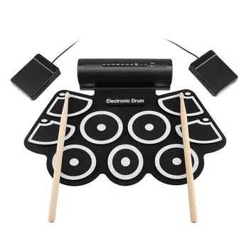2019 new Percussion Instrument Thick Silica Gel hand scroll Jazz beginners Electronic Drum Develop children's interests