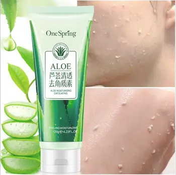 120g Aloe Exfoliating Facial Scrubs Cream Face Scrub Gel Skin Whitening Peeling Facial Cleanser Dead Skin Remover New
120g Aloe Exfoliating Facial Scrubs Cream Face Scrub Gel Skin Whitening Peeling Facial Cleanser Dead Skin Remover New