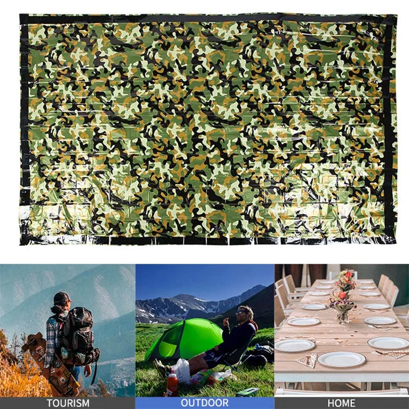 Newly Emergency Blanket Sleeping Bag Compact Waterproof Thermal for Outdoor Camping BFE88
Newly Emergency Blanket Sleeping Bag Compact Waterproof Thermal for Outdoor Camping BFE88