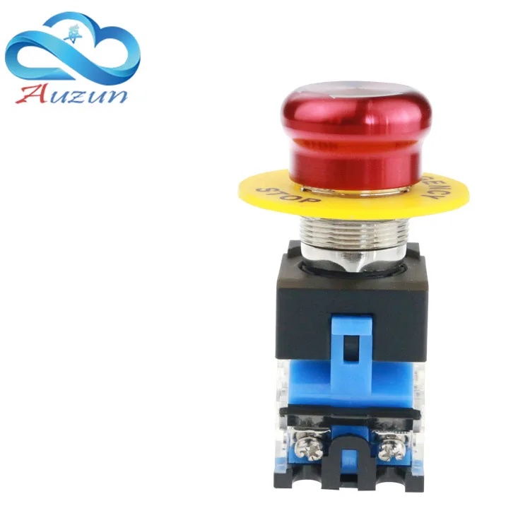 22 mm metal stop switch and other stainless steel waterproof antirust aluminum head high current power LA160-22A9-11ZS
22 mm metal stop switch and other stainless steel waterproof antirust aluminum head high current power LA160-22A9-11ZS