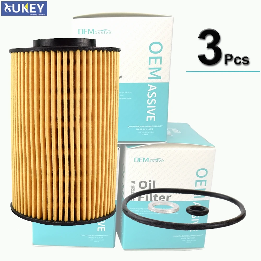 3Pcs Oil Filters 26320-3C250 For Hyundai Veracruz Centennial Genesis i20 i30 ix35 ix55 Kia Carens Cee'd Optima K5 Soul Venga
3Pcs Oil Filters 26320-3C250 For Hyundai Veracruz Centennial Genesis i20 i30 ix35 ix55 Kia Carens Cee'd Optima K5 Soul Venga