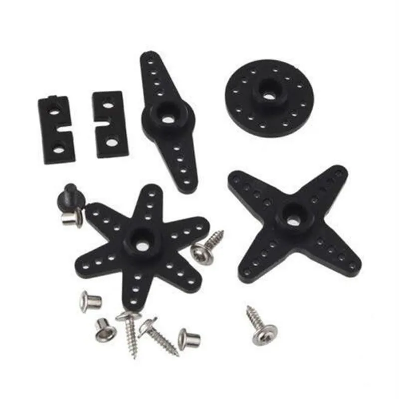 Set Standed Disk Line or Cross Shaped Steering Engine Rocker Arm Swingarm Kits for Futaba S3003 MG995 MG996 Servo Motor
Set Standed Disk Line or Cross Shaped Steering Engine Rocker Arm Swingarm Kits for Futaba S3003 MG995 MG996 Servo Motor