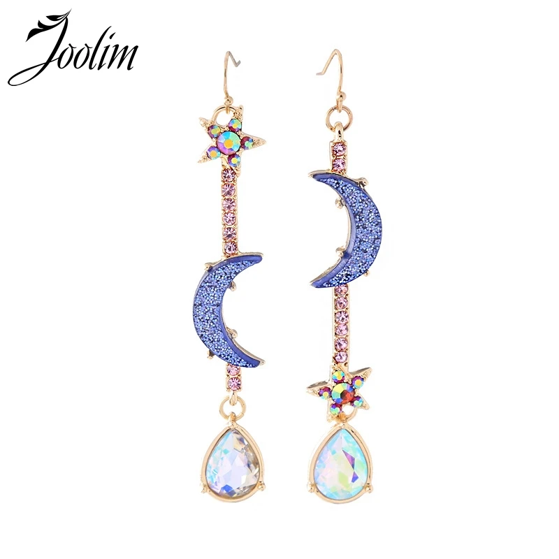 Joolim Jewelry Dreamy Blue Star Moon Earring feminine Dangle Earring 2018 Jewelry
Joolim Jewelry Dreamy Blue Star Moon Earring feminine Dangle Earring 2018 Jewelry
