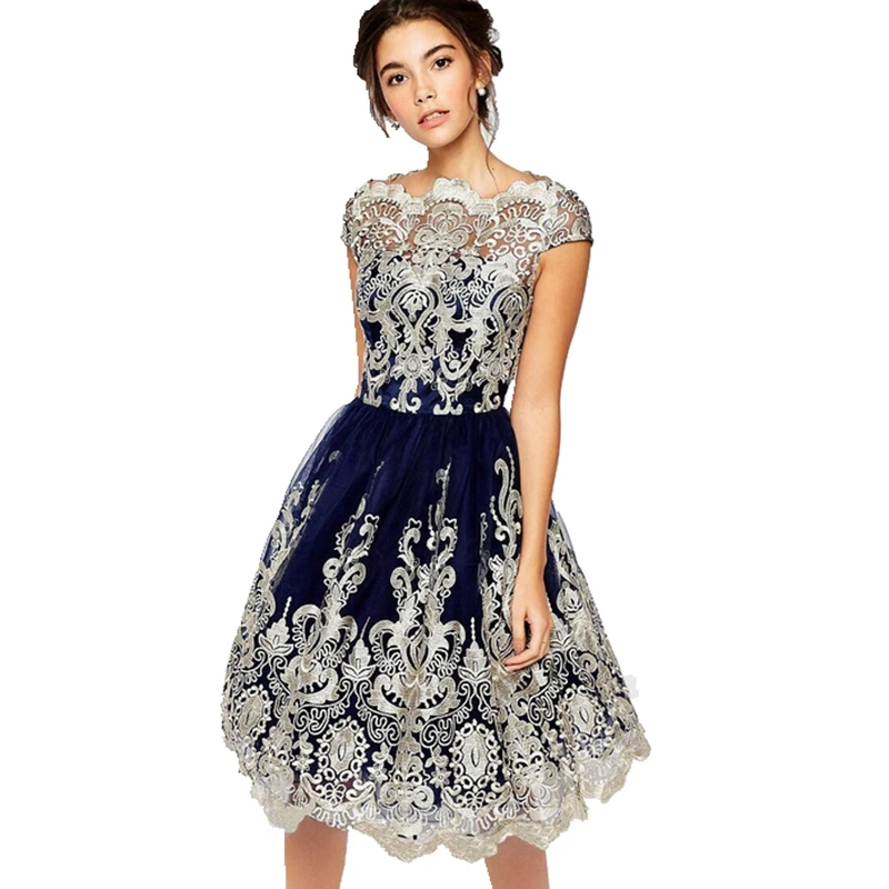 Elegant Women Lace Dresses Summer Prom Floral Formal Evening Party Ball Gown Dress Hot
Elegant Women Lace Dresses Summer Prom Floral Formal Evening Party Ball Gown Dress Hot