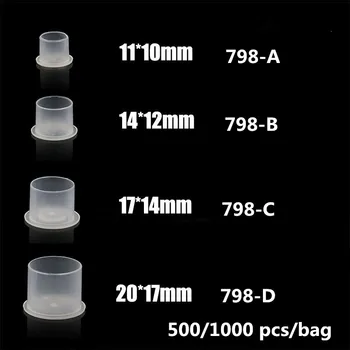 500/1000 PCS Disposable Microblading Steady Plastic Tattoo Ink Cups 4 sizes Permanent Makeup Pigment Clear Holder Container Cap
500/1000 PCS Disposable Microblading Steady Plastic Tattoo Ink Cups 4 sizes Permanent Makeup Pigment Clear Holder Container Cap