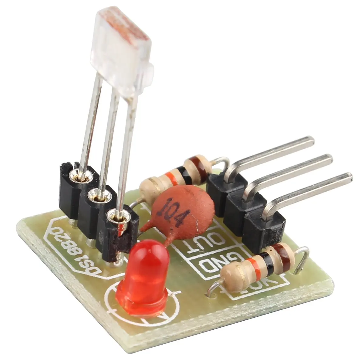 Laser Non-Modulated Tube Receiving Module Laser Sensor Module Output High Level for Arduino Raspberry Pi etc.
Laser Non-Modulated Tube Receiving Module Laser Sensor Module Output High Level for Arduino Raspberry Pi etc.