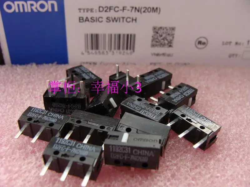 1 PCS Micro Schalter Mikroschalter für OMRON D2FC F Mikrosch D2F 7N J Maus E4B1 