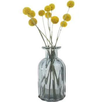 Narrow mouth Vases Art Glass Crystal Flower Hydroponic Bottle for Table Blue-grey Flowers Not Included
Narrow mouth Vases Art Glass Crystal Flower Hydroponic Bottle for Table Blue-grey Flowers Not Included