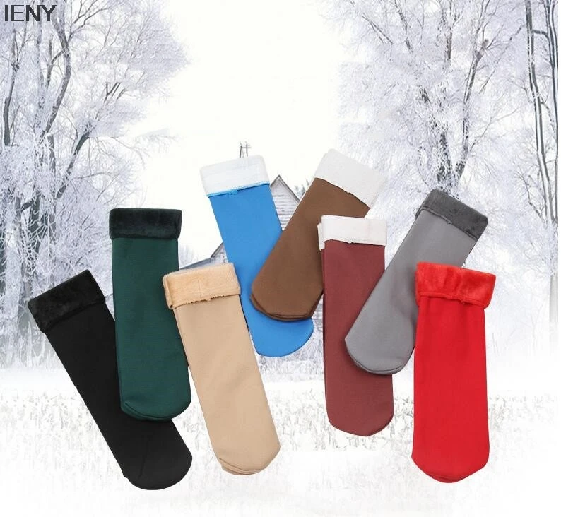 IENY Winter Wamer Women Thicken Thermal Wool Cashmere Snow Socks Seamless Velvet Boots Floor Sleeping Socks
IENY Winter Wamer Women Thicken Thermal Wool Cashmere Snow Socks Seamless Velvet Boots Floor Sleeping Socks
