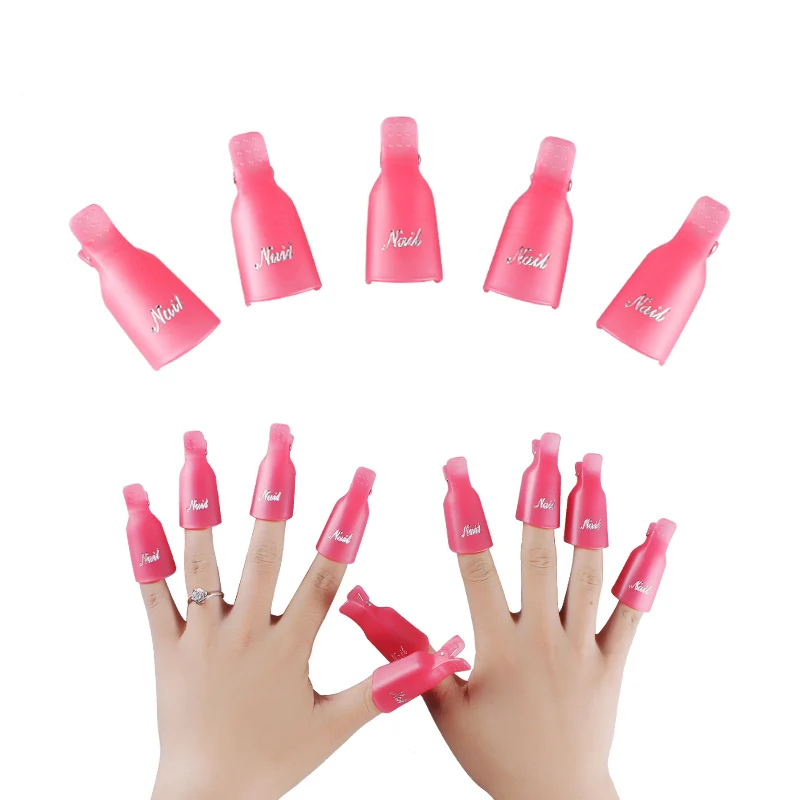 10 Pcs/lot Acrylic Reusable Gel Nail Polish Remover Wrap Nail Art Soak Off Nail Cleaner Clip Cap Nail Gel Remover Tool
10 Pcs/lot Acrylic Reusable Gel Nail Polish Remover Wrap Nail Art Soak Off Nail Cleaner Clip Cap Nail Gel Remover Tool