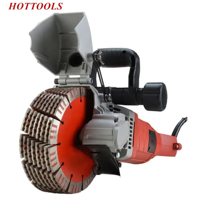 220V 2700W Slotting Groove-cutting Machine Dustless Hydropower Engineering Installation Wall Mix Soil Cutting Machine Automatic
220V 2700W Slotting Groove-cutting Machine Dustless Hydropower Engineering Installation Wall Mix Soil Cutting Machine Automatic