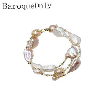 BaroqueOnly handmade Mixed-colour Baroque Natural Freshwater Pearl Bracelet No Buckle Free Shipping HA
BaroqueOnly handmade Mixed-colour Baroque Natural Freshwater Pearl Bracelet No Buckle Free Shipping HA