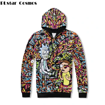 PLstar Cosmos Harajuku 2018 Autumn New Fashion Men/Women 3d Sweatshirt Cartoon Print rick and morty casual Hooded Hoodies
PLstar Cosmos Harajuku 2018 Autumn New Fashion Men/Women 3d Sweatshirt Cartoon Print rick and morty casual Hooded Hoodies