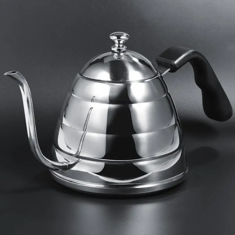 900ml 304 Stainless Steel Pour Over Coffee Gooseneck Kettle Teapot for Home Cafe Coffee Pot
900ml 304 Stainless Steel Pour Over Coffee Gooseneck Kettle Teapot for Home Cafe Coffee Pot