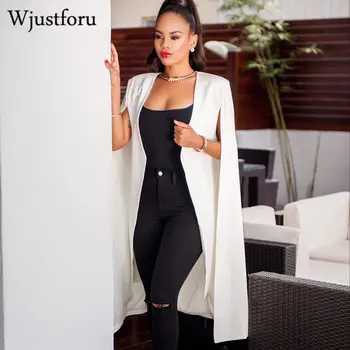 Wjustforu Blazer Bodycon Long Suit Coat Women New Jackets for Women Suit European Style Slim Lapel White Hot Blazer Vestido
Wjustforu Blazer Bodycon Long Suit Coat Women New Jackets for Women Suit European Style Slim Lapel White Hot Blazer Vestido