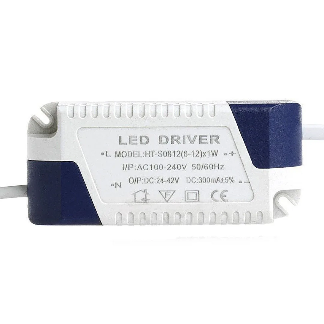 MAYITR 300mA LED Driver 85-265V Light Transformer Constant Current Power Supply Adapter for Led Lamps strip 3W-25W