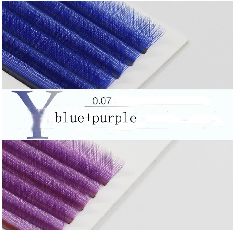 2019 new Blue and purple yy type eyelash extention love net braided y-shaped eye lash color auto flower super soft mink cilia
2019 new Blue and purple yy type eyelash extention love net braided y-shaped eye lash color auto flower super soft mink cilia