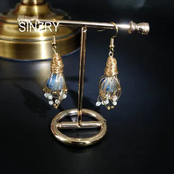 SINZRY Natural Fresh Water Pearl stone Handmade Drop Earring For Women Vintage creative Dangle Earrings
SINZRY Natural Fresh Water Pearl stone Handmade Drop Earring For Women Vintage creative Dangle Earrings