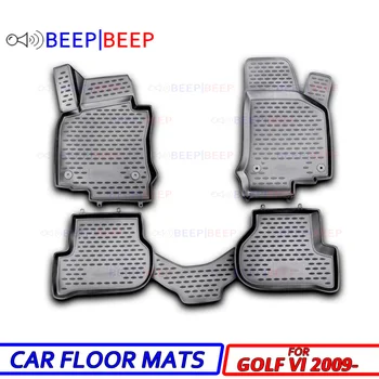 For Volkswagen Golf VI 2009- car floot mats carpets auto floor dustproof skidproof car styling interior decoration
For Volkswagen Golf VI 2009- car floot mats carpets auto floor dustproof skidproof car styling interior decoration