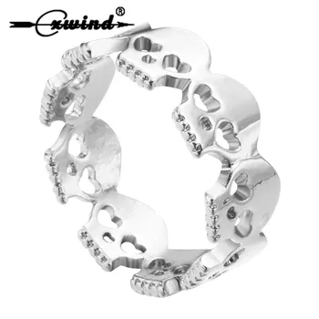 Cxwind Heart Skull Rings for Women Punk Skeleton Ring Boho Rings Connect Skull Rings Boho Chic Men Jewelry 
Cxwind Heart Skull Rings for Women Punk Skeleton Ring Boho Rings Connect Skull Rings Boho Chic Men Jewelry
