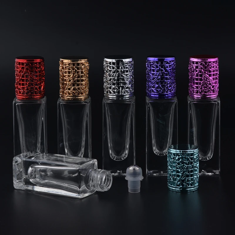MUB - Simple 7ml Alloy Cover Metal Roll-on Bottles For Essential Oil Portable Mini Refillable Glass Perfume Bottle High Quality
MUB - Simple 7ml Alloy Cover Metal Roll-on Bottles For Essential Oil Portable Mini Refillable Glass Perfume Bottle High Quality