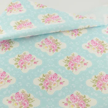 Cotton Fabric Blue Flower Home Textile Decoration Bedding Clothing Patchwork Teramila Fabrics Quilting Doll Sewing Cloth Cover
Cotton Fabric Blue Flower Home Textile Decoration Bedding Clothing Patchwork Teramila Fabrics Quilting Doll Sewing Cloth Cover