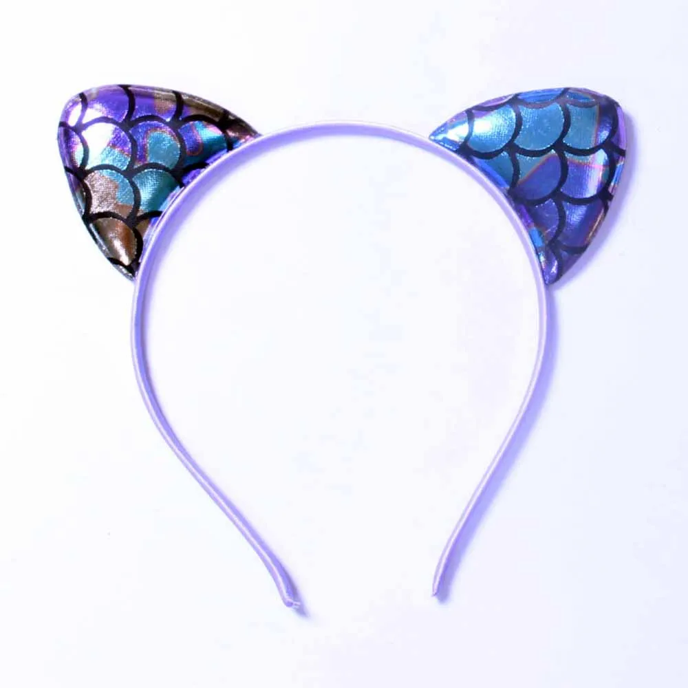 1pc Mermaid mackerel scale Cat Ear Headband For Girls Children Hair Accessories Hair Band For Kids Party Gift
1pc Mermaid mackerel scale Cat Ear Headband For Girls Children Hair Accessories Hair Band For Kids Party Gift