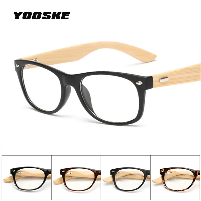 YOOSKE Vintage Wood Eyeglasses Transparent Myopia Prescription Optic Glasses Men Women Bamboo Rivet Eye Glasses Wooden Frame
YOOSKE Vintage Wood Eyeglasses Transparent Myopia Prescription Optic Glasses Men Women Bamboo Rivet Eye Glasses Wooden Frame