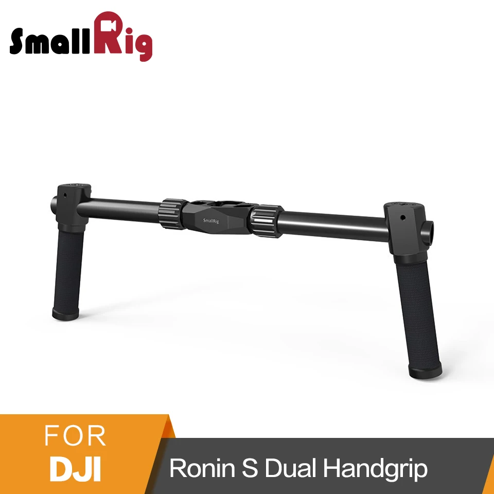 SmallRig Dual Handgrip for DJI Ronin S Gimbal Handle Grip With 1/4"-20 and one 3/8"-16 Threaded Holes-2250
SmallRig Dual Handgrip for DJI Ronin S Gimbal Handle Grip With 1/4"-20 and one 3/8"-16 Threaded Holes-2250