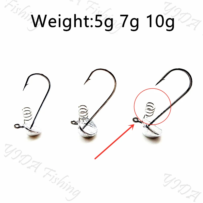 5PCS/Lot High Quality Blood Slot Lead Jig Head Tumbler Fishing Hook 5g 7g 10g Hooks for Soft Lure Carbon Steel Fishinghook
5PCS/Lot High Quality Blood Slot Lead Jig Head Tumbler Fishing Hook 5g 7g 10g Hooks for Soft Lure Carbon Steel Fishinghook