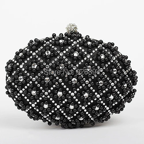 Elegant luxury charm pearl diamond circular satin PU wallet handbag clutch evening bag lady popular shoulder bag purse party
Elegant luxury charm pearl diamond circular satin PU wallet handbag clutch evening bag lady popular shoulder bag purse party