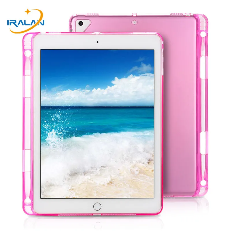 Hot Soft Silicone Transparent TPU Case for Apple iPad air/ipad pro 9.7 inch with Pencil Holder Shockproof Protector Cover
Hot Soft Silicone Transparent TPU Case for Apple iPad air/ipad pro 9.7 inch with Pencil Holder Shockproof Protector Cover