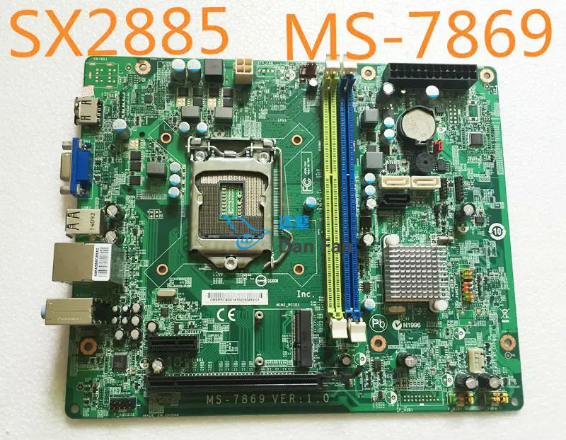 

MS-7869 For ACER TC-605 TC-705 SX2885 Desktop Motherboard LGA1150 Mainboard 100%tested fully work