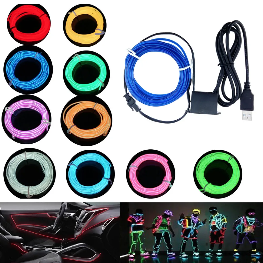 2.3MM *2M White/ Green/ Red/Blue EL wire Flexible Rope & Neon Glow Light EL Cable for Car Party Decorations ,Free Shipping
2.3MM *2M White/ Green/ Red/Blue EL wire Flexible Rope & Neon Glow Light EL Cable for Car Party Decorations ,Free Shipping