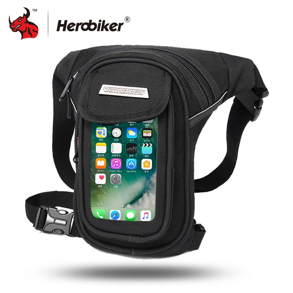 HEROBIKER Motorcycle Bag Waterproof Motorcycle Tank Bag Punk Waist Leg Bag Motorcycle Saddle Multi-functional Pockets Racing Bag
HEROBIKER Motorcycle Bag Waterproof Motorcycle Tank Bag Punk Waist Leg Bag Motorcycle Saddle Multi-functional Pockets Racing Bag