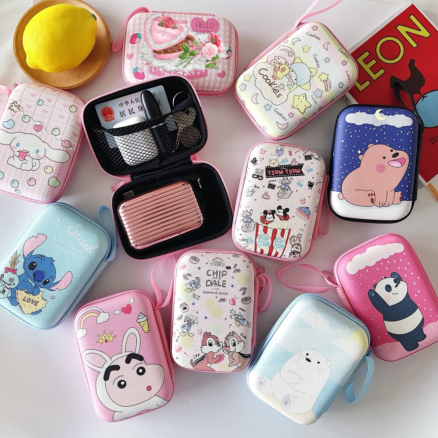 9.5cm*13.3cm Earphone Box Zipper Bag Mermaid Twin Stars Stellalou Cinnamoroll Bear Totoro Pattern
9.5cm*13.3cm Earphone Box Zipper Bag Mermaid Twin Stars Stellalou Cinnamoroll Bear Totoro Pattern