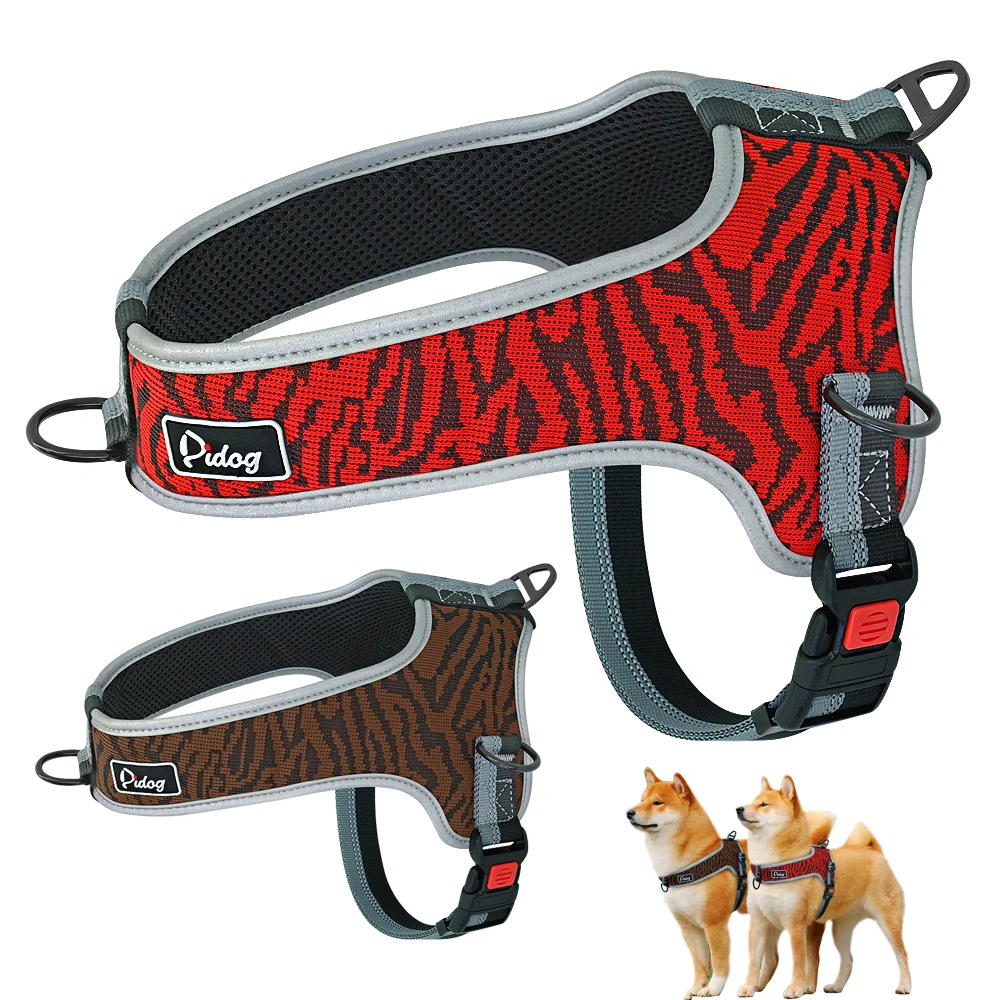 No Pull Dog Harness Breathable Leopard Pet Mesh Harness Reflective Outdoor Walking Harness for Small Medium Large Dog Pitbull
No Pull Dog Harness Breathable Leopard Pet Mesh Harness Reflective Outdoor Walking Harness for Small Medium Large Dog Pitbull