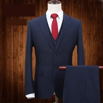 New arrival Suit Men Suits Small Bridegroom Best Man Wedding Dress jacket+pant+vest high quality plus size M LXL 2XL 3XL 4XL 5XL 
New arrival Suit Men Suits Small Bridegroom Best Man Wedding Dress jacket+pant+vest high quality plus size M LXL 2XL 3XL 4XL 5XL