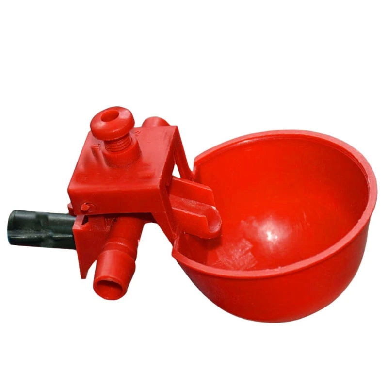 50 Sets Automatic Bird Coop Feed Poultry Water Drinking Cups Animal Feeders Automatic Bird Coop Feed Poultry Chicken Fowl Drin
