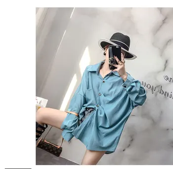 Chiffon shirt women Korean version of loose 2019 new design sense small crowd machine jacket European shirt fashion
Chiffon shirt women Korean version of loose 2019 new design sense small crowd machine jacket European shirt fashion