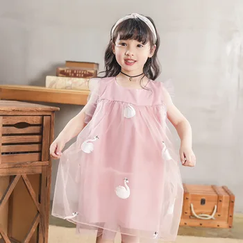 Baby Girls Cotton Tulle Dress Kids Embroidery Clothing for Girl Teens Party Dresses Little Girls Summer Clothes Light Blue &Pink
Baby Girls Cotton Tulle Dress Kids Embroidery Clothing for Girl Teens Party Dresses Little Girls Summer Clothes Light Blue &Pink