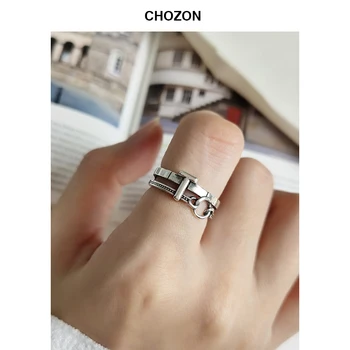 Korean 925 sterling silver double layer letter T designer ring personality Retro Vintage 925 Sterling Silver Hand resizable Ring
Korean 925 sterling silver double layer letter T designer ring personality Retro Vintage 925 Sterling Silver Hand resizable Ring