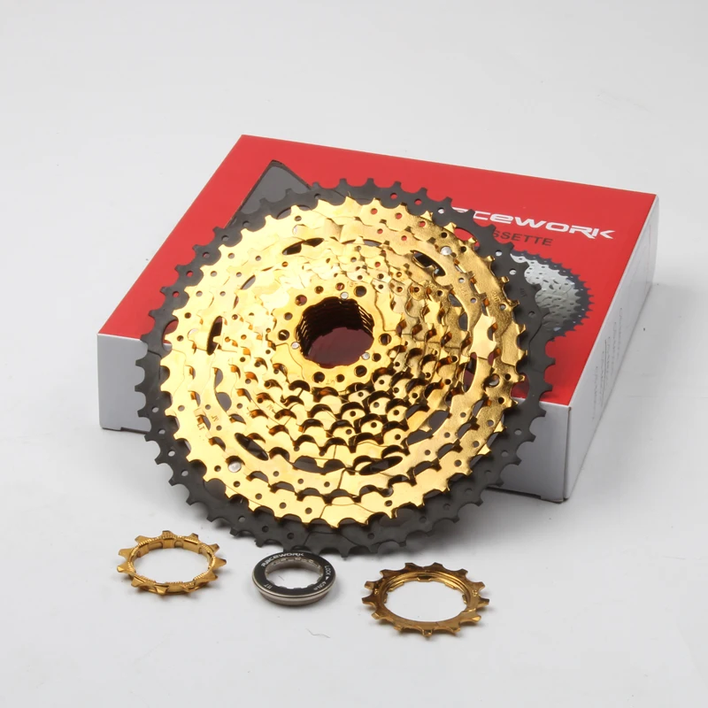 RK M6010 Cassette 10 Speed 11-46T MTB Road Bike 10 Speed Cassette 11-50T Mountain Bike Freewheel cassette Fit for SRAM Shimano
RK M6010 Cassette 10 Speed 11-46T MTB Road Bike 10 Speed Cassette 11-50T Mountain Bike Freewheel cassette Fit for SRAM Shimano