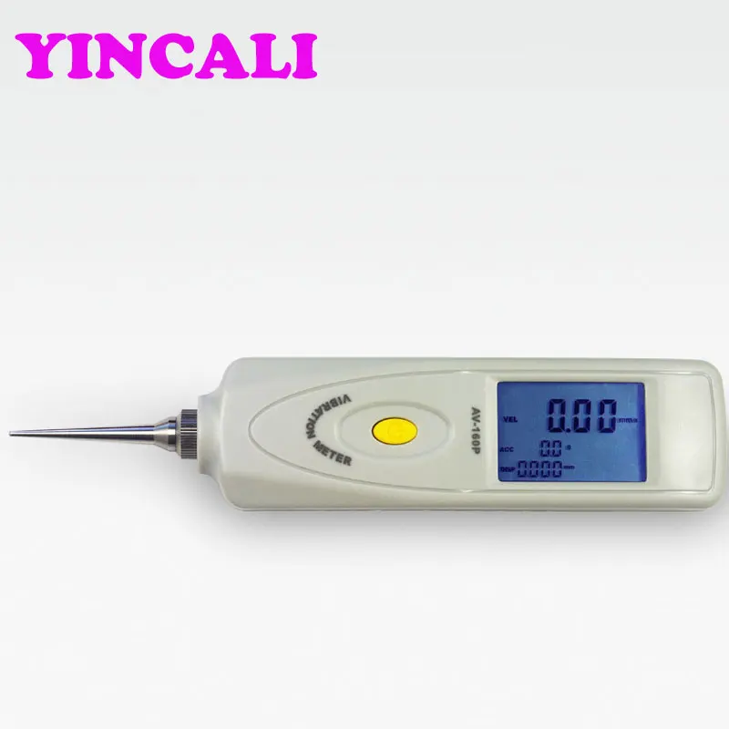 Portable Pen Vibration Tester AV-160P Vibration Analyzer Meter for Displacement Velocity Acceleration simultaneously display
Portable Pen Vibration Tester AV-160P Vibration Analyzer Meter for Displacement Velocity Acceleration simultaneously display