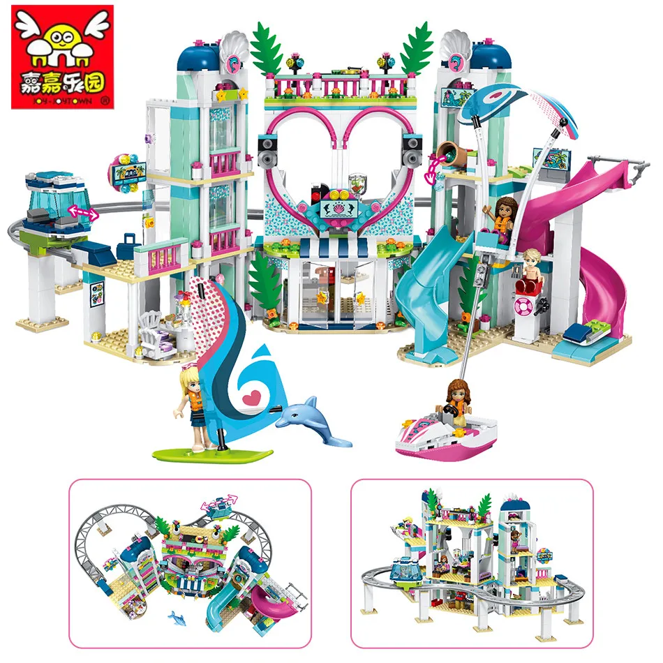 1039pcs Girl Series Heartlake City Technic Assembled Model Building Blocks Toys For Children Kit DIY Gifts Educational
1039pcs Girl Series Heartlake City Technic Assembled Model Building Blocks Toys For Children Kit DIY Gifts Educational