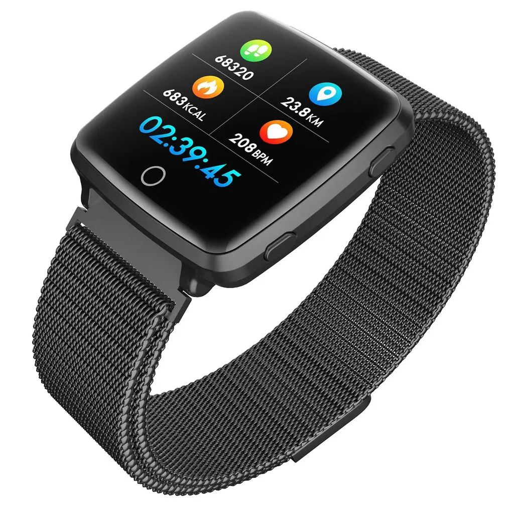Bl89 Color Screen Smart Bracelet Blood Pressure Heart Rate Blood Oxygen Sports Waterproof Information Reminder Watch 2018
Bl89 Color Screen Smart Bracelet Blood Pressure Heart Rate Blood Oxygen Sports Waterproof Information Reminder Watch 2018