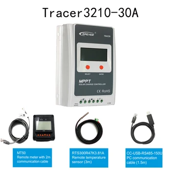 MPPT EPEVER Tracer3210 30A solar controller Remote Meter MT50 Remote temperature sensor PC communication cable use
MPPT EPEVER Tracer3210 30A solar controller Remote Meter MT50 Remote temperature sensor PC communication cable use