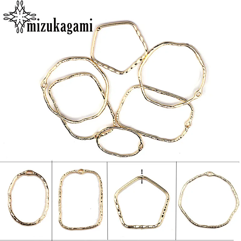 6pcs/lot Zinc Alloy Gold Big Geometric Round Circle Porous Connector Charms For DIY Necklace Earrings Jewelry Accessories
6pcs/lot Zinc Alloy Gold Big Geometric Round Circle Porous Connector Charms For DIY Necklace Earrings Jewelry Accessories