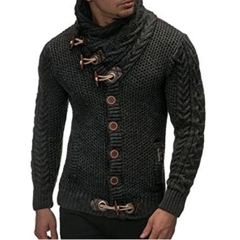 Vintage Cardigan Sweater Coat Men Autumn Pull Homme Solid Sweaters Casual Warm Knitting Jumper Sweater Male Button Pullovers
Vintage Cardigan Sweater Coat Men Autumn Pull Homme Solid Sweaters Casual Warm Knitting Jumper Sweater Male Button Pullovers