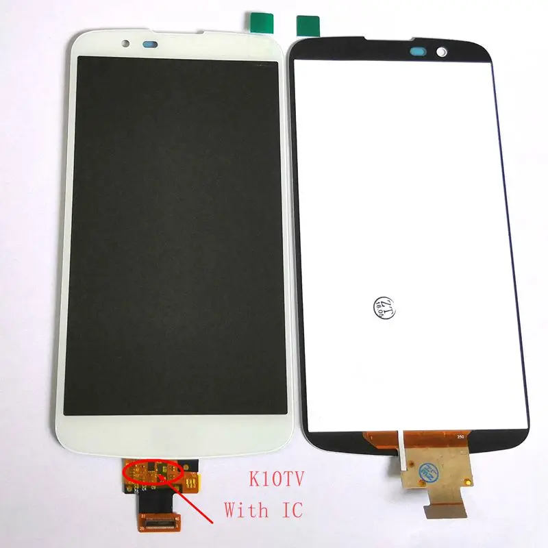 For Lg K10 K10TV K430DSY K430DS Lcd Screen Display with Touch Glass Digitizer Frame Full Together Repair lcds with IC version
For Lg K10 K10TV K430DSY K430DS Lcd Screen Display with Touch Glass Digitizer Frame Full Together Repair lcds with IC version